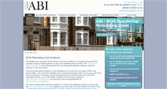 Desktop Screenshot of abi.bcis.co.uk