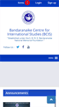 Mobile Screenshot of bcis.edu.lk